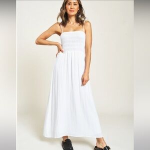 Oliver Logan Maybrook Maxi Dress XS White